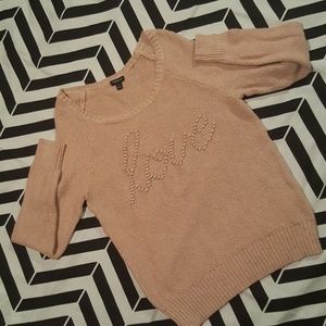 Dusty Rose/Blush Colored Sweater